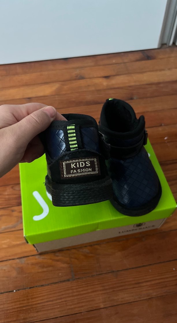 Erkek Bebek deri bot - Görsel 3