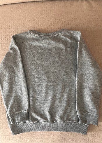 USPA POLO Gri Erkek Çocuk Sweatshirt - Görsel 4