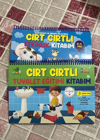 Cırt Cırtlı Etkinlik ve Tuvalet Eğitim Kitapları - Görsel 2