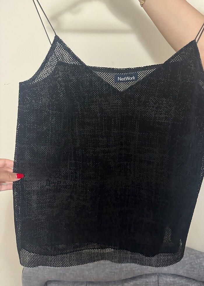 Network Askılı Bluz - Görsel 2