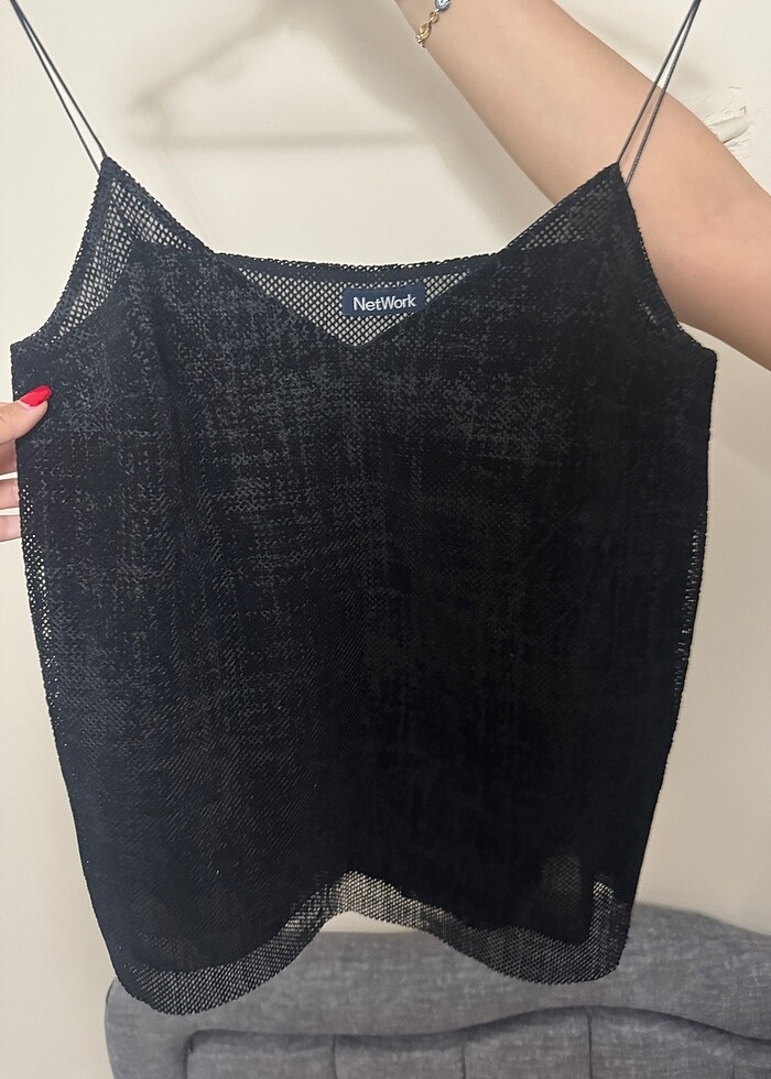 Network Askılı Bluz - Görsel 3