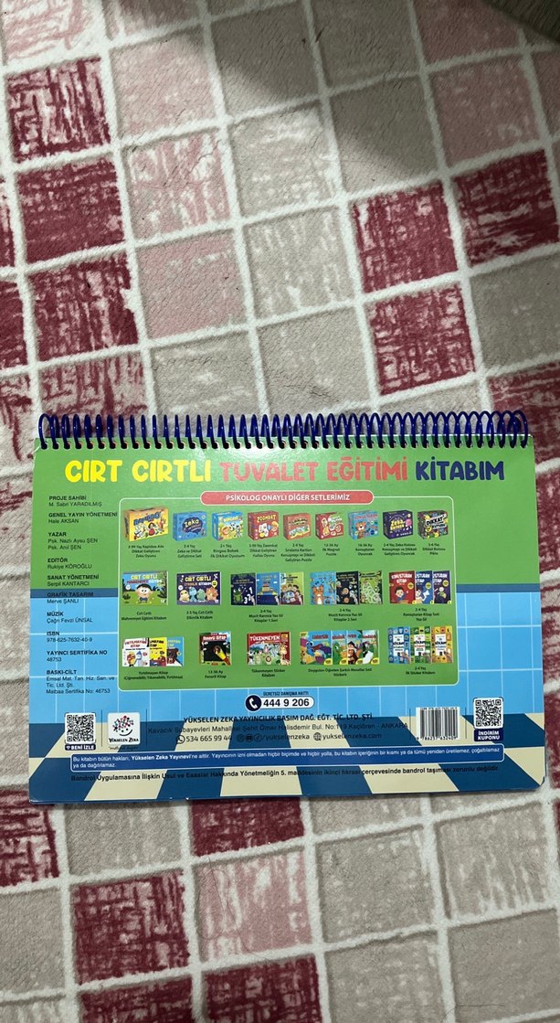 Cırt Cırtlı Tuvalet Eğitimi Kitabım - Görsel 2