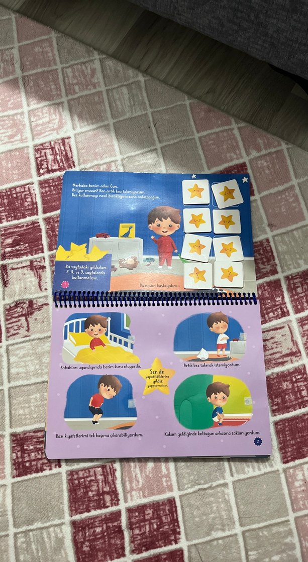 Cırt Cırtlı Tuvalet Eğitimi Kitabım - Görsel 3