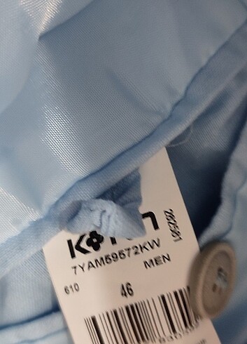 42 Beden mavi Renk Koton blazer ceket
