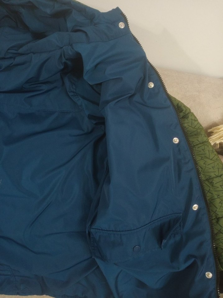 LCW Kids Erkek Çocuk Haki Kapüşonlu Kaban - Görsel 3