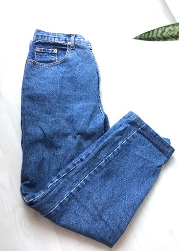 Mavi Rahat Kesim Kadın Denim Pantolon
