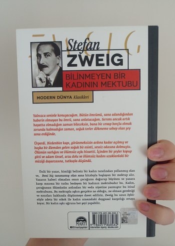 Bilinmeyen Bir Kadının Mektubu - Stefan Zweig - Görsel 2