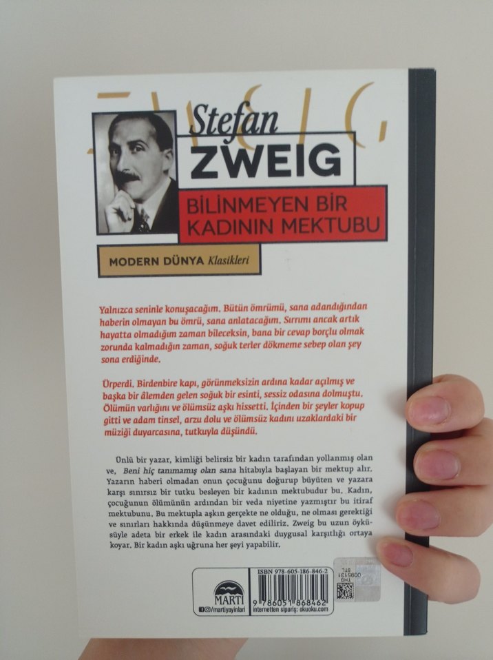 Bilinmeyen Bir Kadının Mektubu - Stefan Zweig - Görsel 2