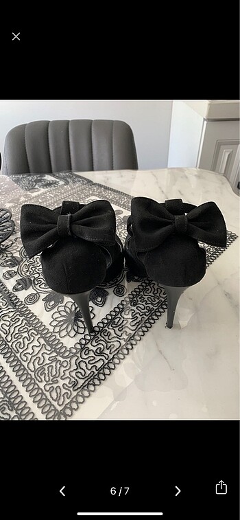 40 Beden siyah Renk Zara stiletto ayakkabı