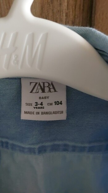 4 Yaş Beden Zara çocuk gömlek 