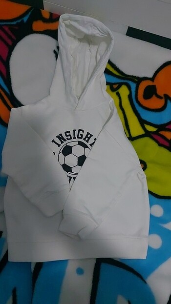 Mango Kids Kapşonlu sweat 