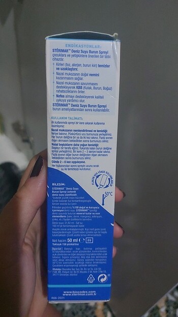 Diğer Sterimar burun spreyi