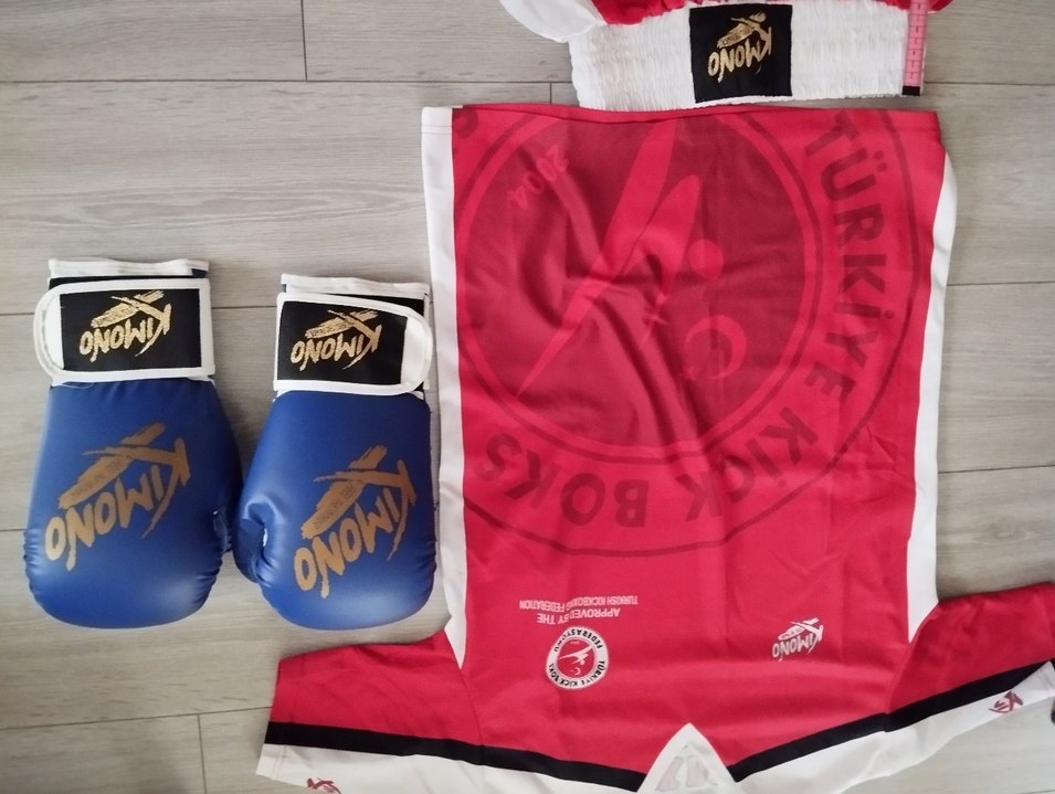 Kick Boks Kıyafet Eldiven Ayaklık Bandaj - Görsel 3