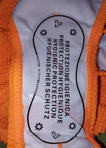 Turuncu Straplez Bikini Takımı - Görsel 6