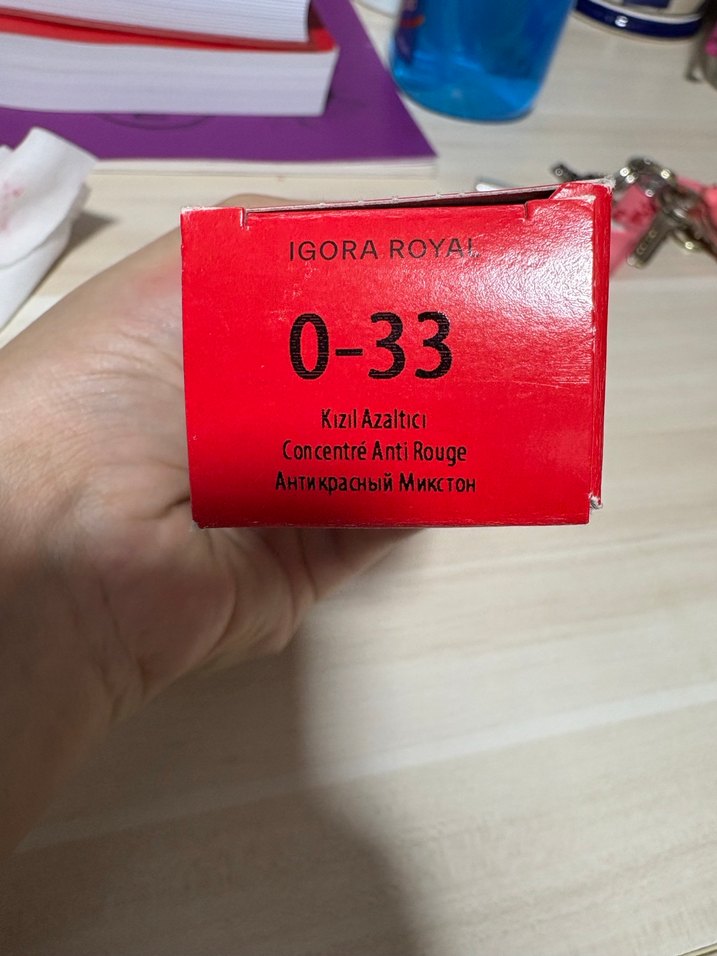 Igora Kızıl Azaltıcı Saç Boyası 0-33 - Görsel 3