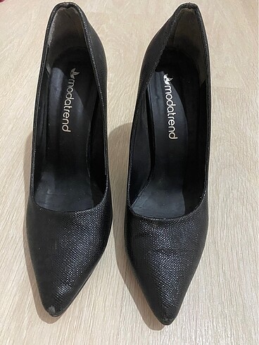 38,5 Beden siyah Renk Stiletto siyah