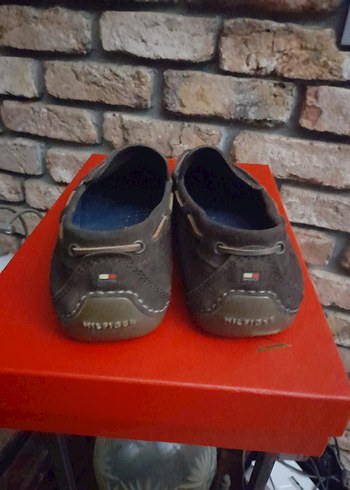 41 Beden kahverengi Renk Tommy Hilfiger Loafer Ayakkabı