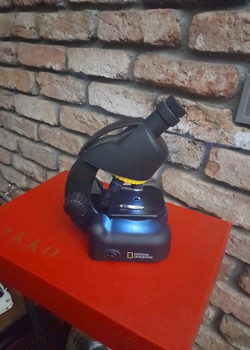 National Geographic Mikroskop Siyah-Sarı - Görsel 2