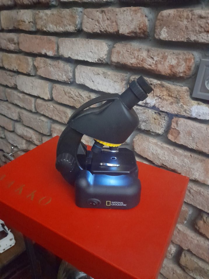 National Geographic Mikroskop Siyah-Sarı - Görsel 2