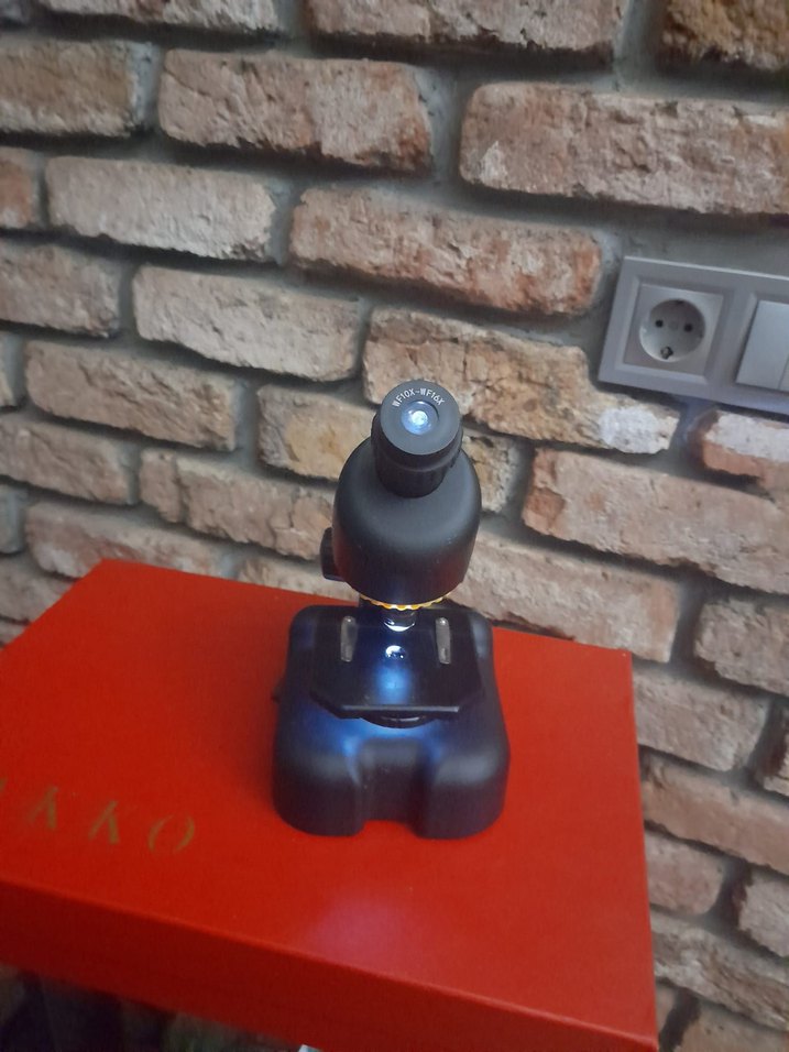 National Geographic Mikroskop Siyah-Sarı - Görsel 3