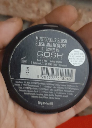Gosh Çoklu Allık Paleti - Görsel 7