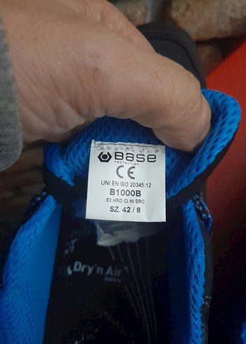 Base İş Ayakkabısi Velcro Bağcıklı - Görsel 7