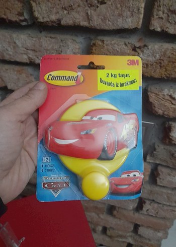 3M Pixar Cars Duvar Askısı 3 Adet - Görsel 3