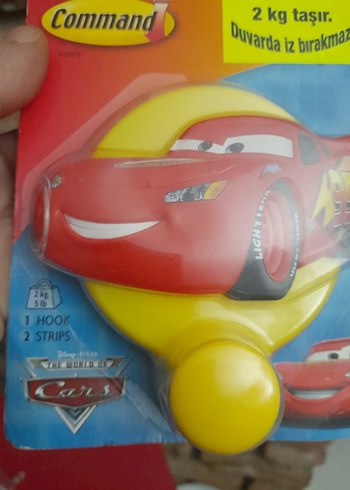 3M Pixar Cars Duvar Askısı 3 Adet - Görsel 4