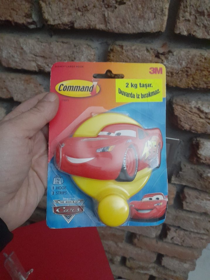 3M Pixar Cars Duvar Askısı 3 Adet - Görsel 3