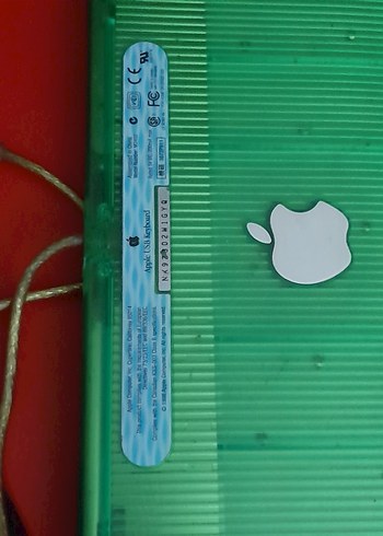 Apple Klavye 1998 Üretimi Tuşlar Basmıyor - Görsel 6