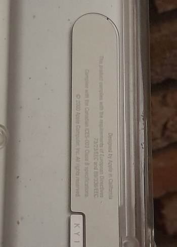 Apple Klavye 1998 Üretimi Tuşlar Basmıyor - Görsel 9