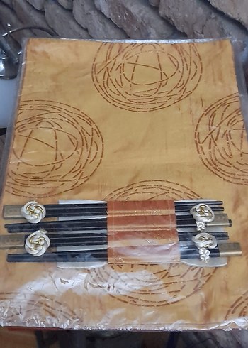 Vintage 4 lu Suşi Seti - Görsel 2