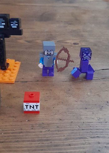 Beden Renk Lego Minecraft Temalı Figür Seti