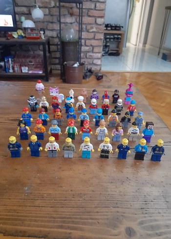 Beden Çeşitli Lego Figürler 50 Adet Toplu Satıştır