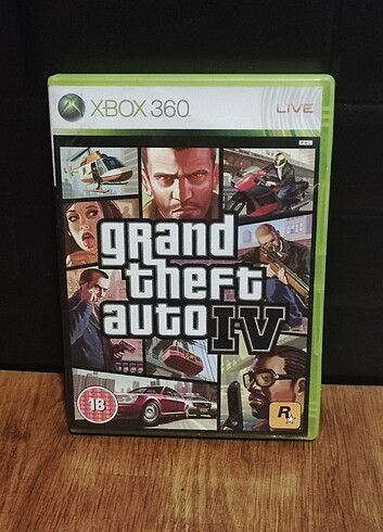 Xbox 360 GTA 4 oyun 