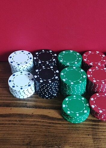  Beden Poker çipleri 11.5 gram 