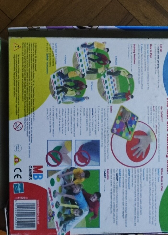 Twister Hasbro oyun  - Görsel 4