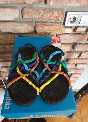 37 Beden Nomadic Hasır Sandalet 37 numara