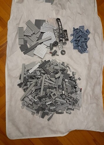 Lego Orginal Karışık Gri Parçalar