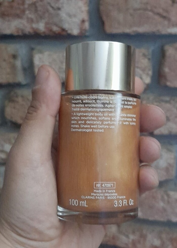 Clarins Işıltı Vücut Yağı  - Görsel 3