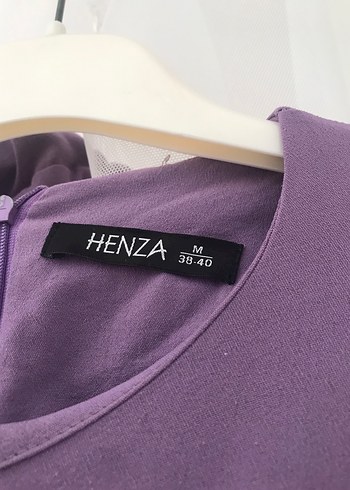 Mor Midi Tesettür Tunik Takım - Görsel 3