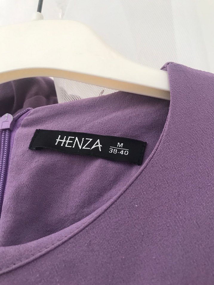 Mor Midi Tesettür Tunik Takım - Görsel 3