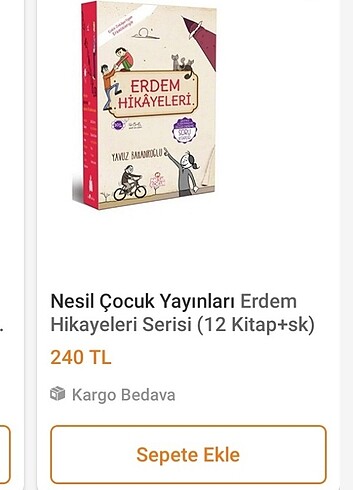 Erdem hikayeler set