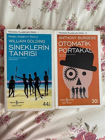 Sineklerin Tanrısı Otomatik Portakal kitap roman