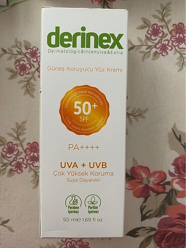 Derinex güneş kremi