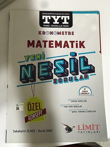 Tyt matematik test kitabı