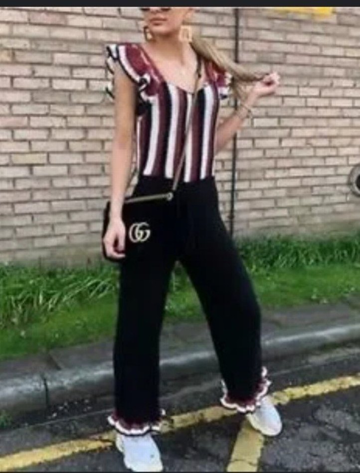 Zara örgü tulum - Görsel 4