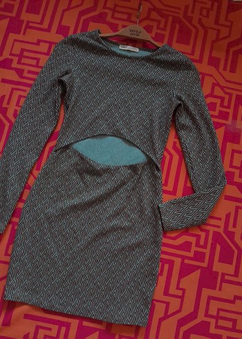 Pull&Bear vintage elbise - Görsel 2