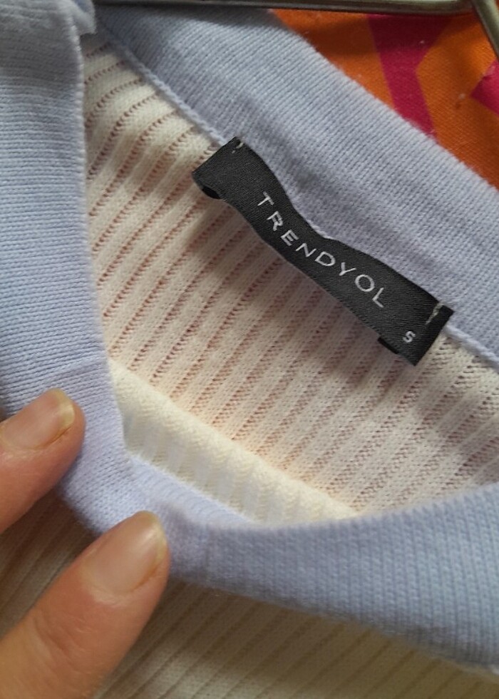 TRENDYOL tek omuzu açık triko - Görsel 4