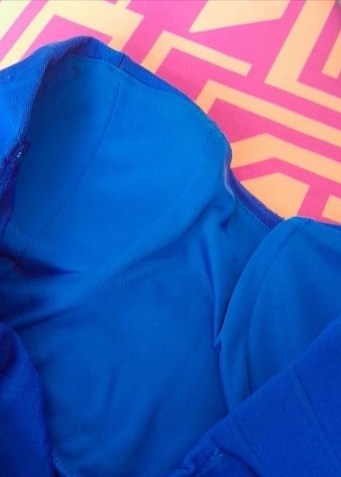 Straplez elbise - Görsel 2